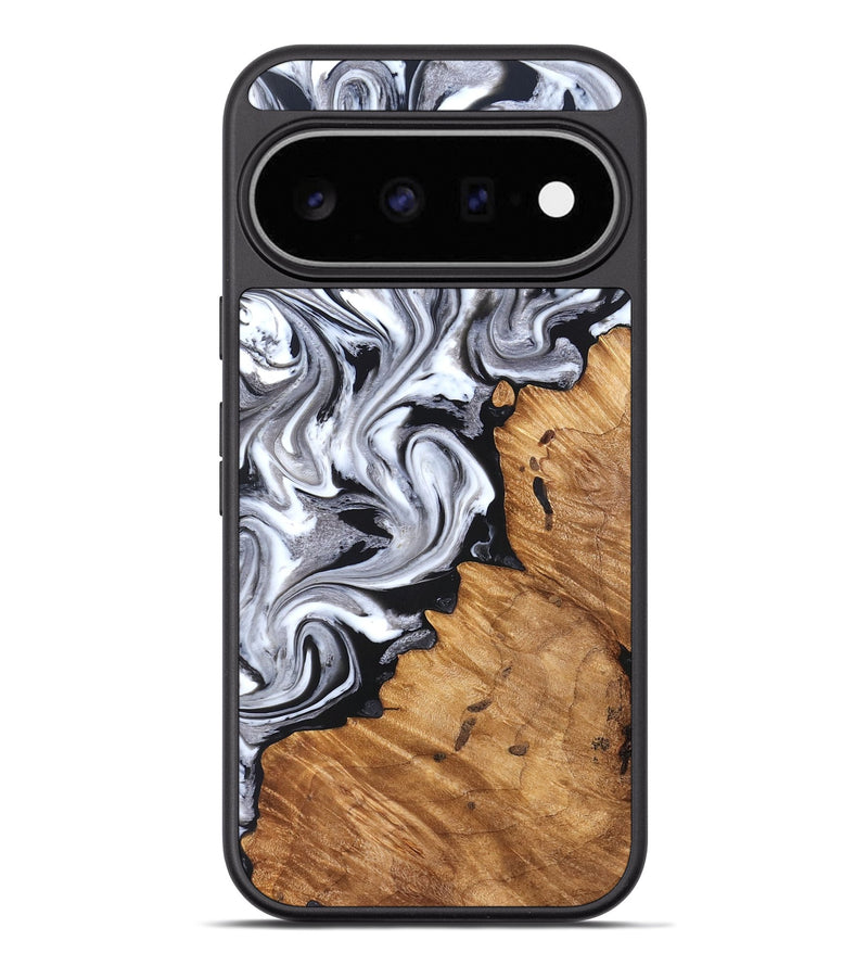 Pixel 11 Pro XL Wood Phone Case - Zayne (Black & White, 825588)