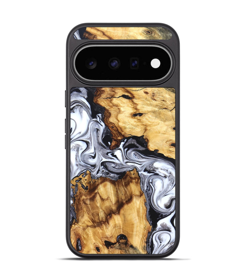 Pixel 11 Wood Phone Case - Phil (Black & White, 825589)