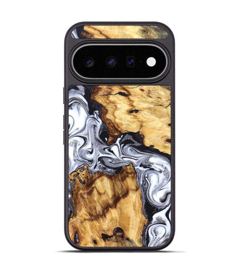 Pixel 11 Pro Wood Phone Case - Phil (Black & White, 825589)