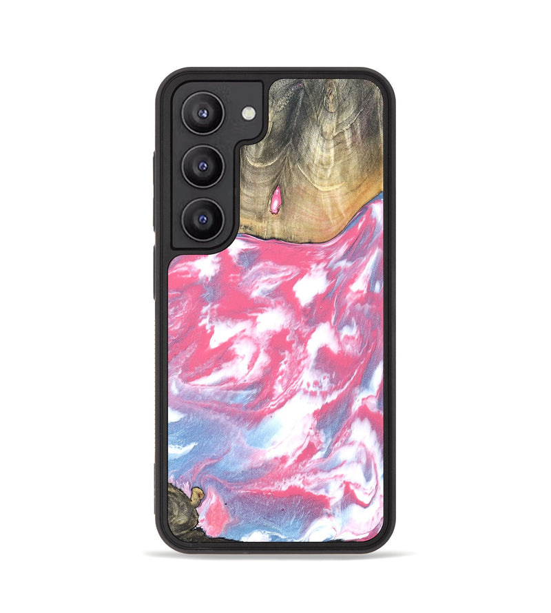 Galaxy S23 Wood Phone Case - Curley (Red, 825592)