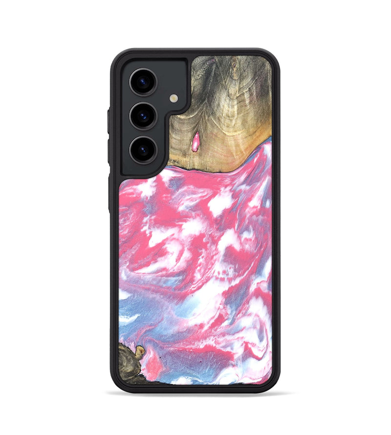 Galaxy S24 Wood Phone Case - Curley (Red, 825592)