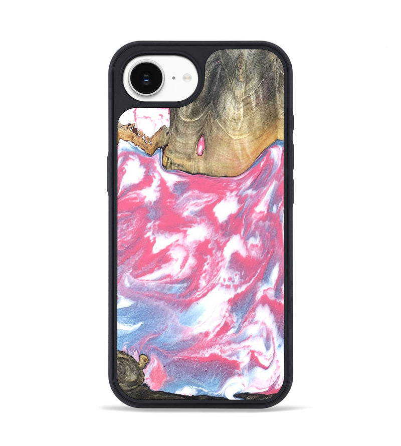iPhone 17e Wood Phone Case - Curley (Red, 825592)