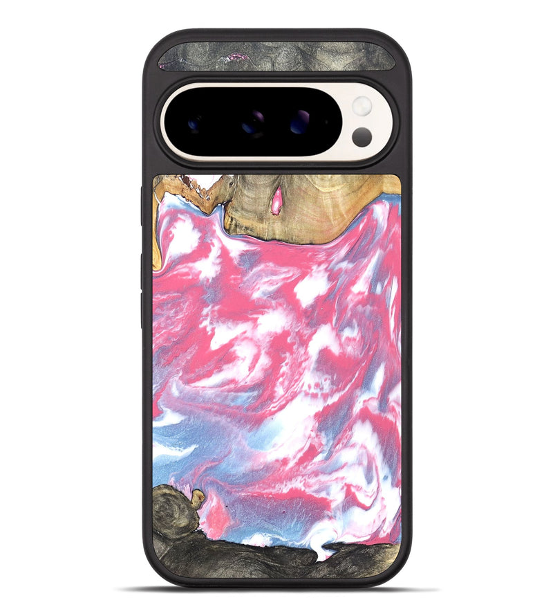 Pixel 10 Pro XL Wood Phone Case - Curley (Red, 825592)