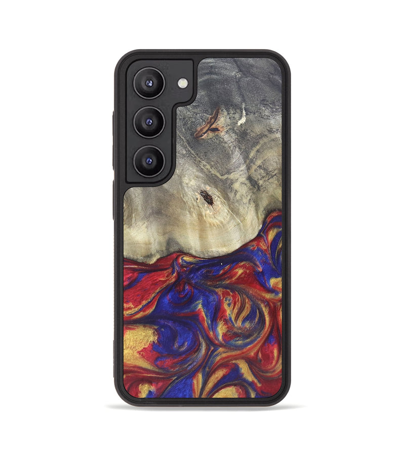 Galaxy S23 Wood Phone Case - Zamir (Red, 825594)