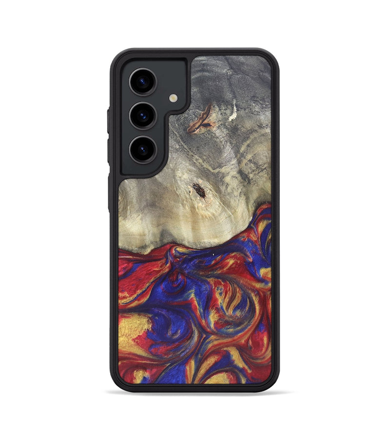 Galaxy S24 Wood Phone Case - Zamir (Red, 825594)
