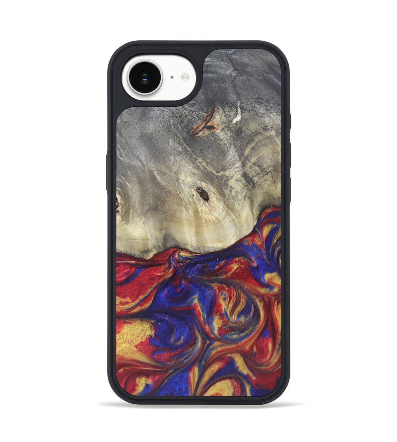 iPhone 17e Wood Phone Case - Zamir (Red, 825594)