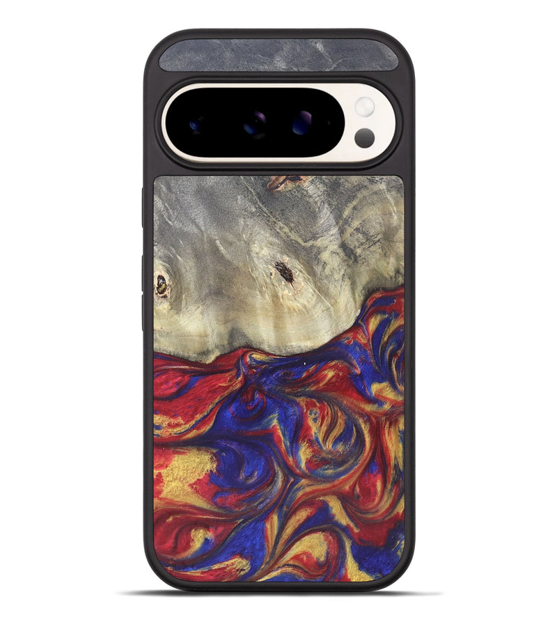 Pixel 9 Pro XL Wood Phone Case - Zamir (Red, 825594)