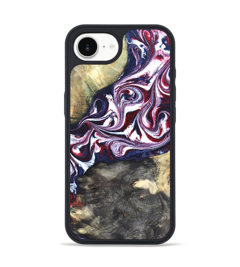 iPhone 17e Wood Phone Case - Bernice (Red, 825596)