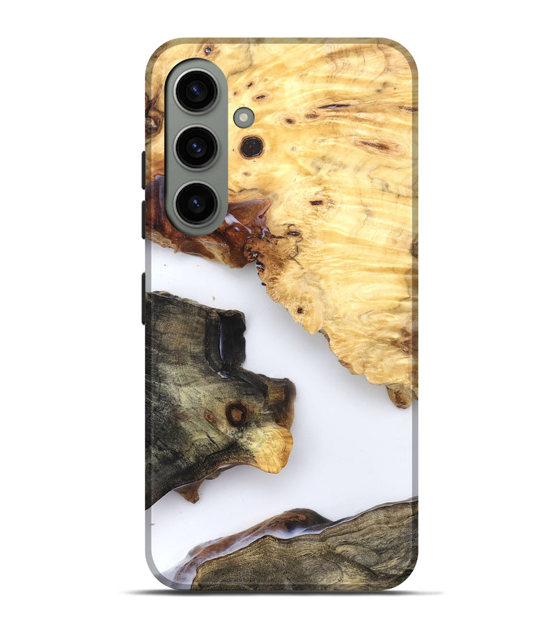 Galaxy S24 Plus Wood Live Edge Phone Case - Bella (Clear, 825597)