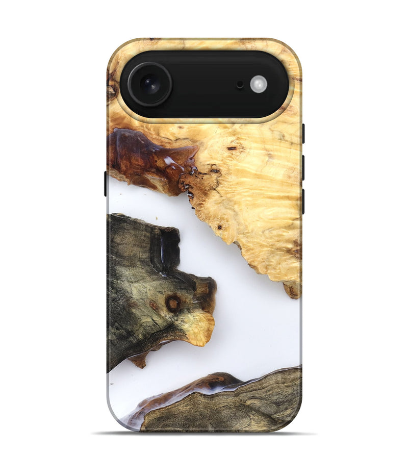 iPhone 17 Air Wood Live Edge Phone Case - Bella (Clear, 825597)