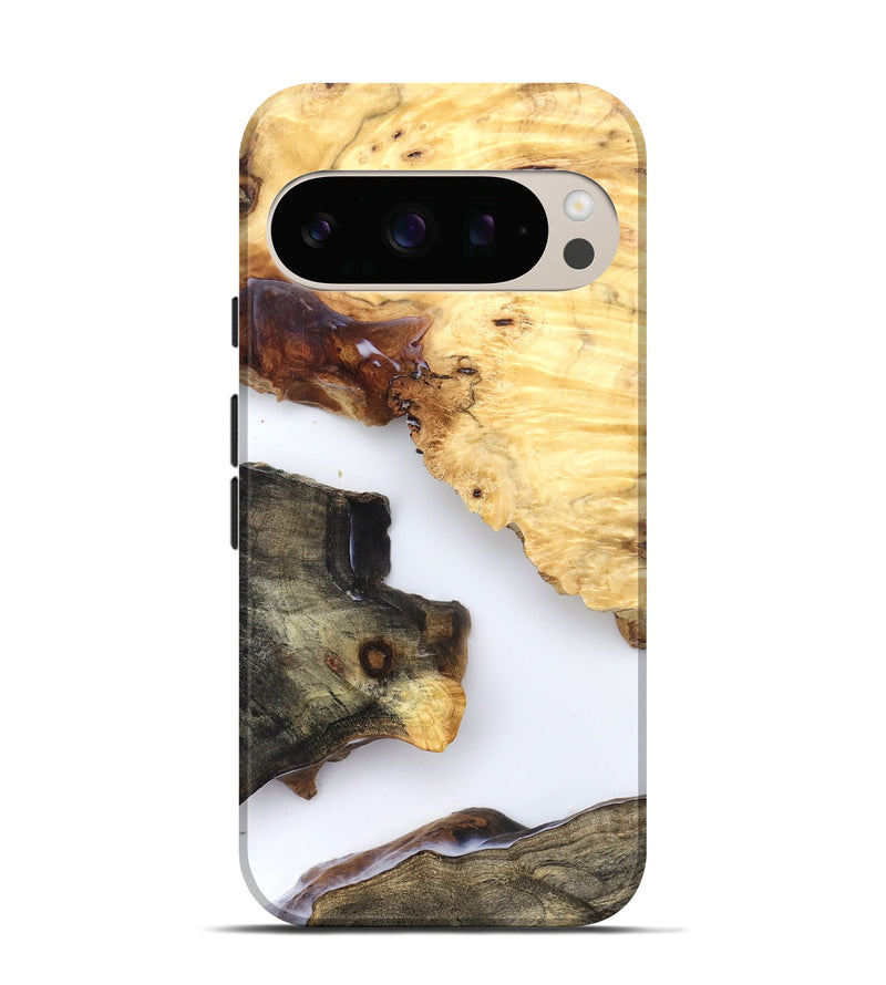Pixel 10 Wood Live Edge Phone Case - Bella (Clear, 825597)
