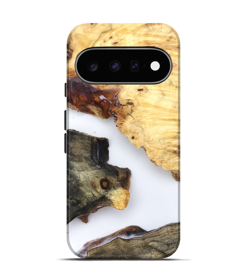 Pixel 11 Wood Live Edge Phone Case - Bella (Clear, 825597)