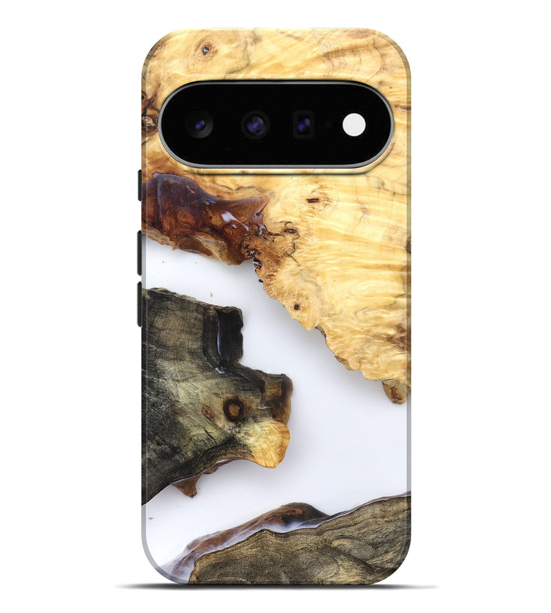 Pixel 11 Pro XL Wood Live Edge Phone Case - Bella (Clear, 825597)