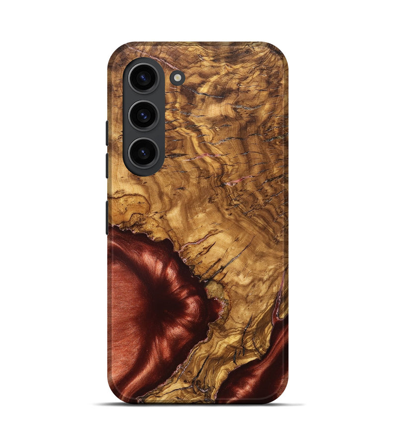 Galaxy S23 Wood Live Edge Phone Case - Jakari (Solid Wood, 825598)
