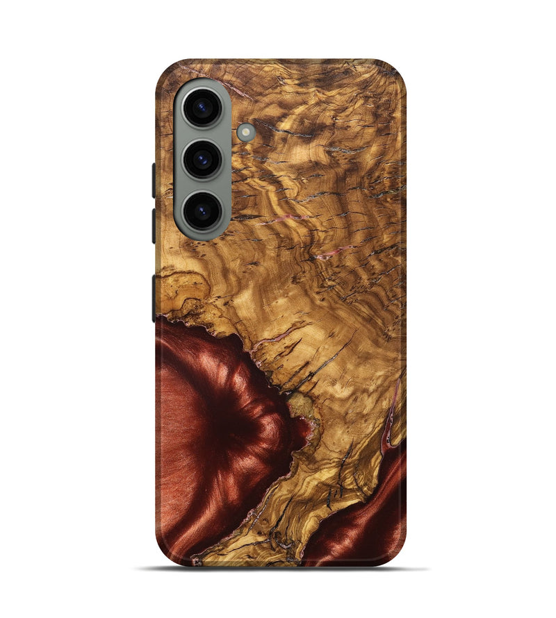 Galaxy S24 Wood Live Edge Phone Case - Jakari (Solid Wood, 825598)