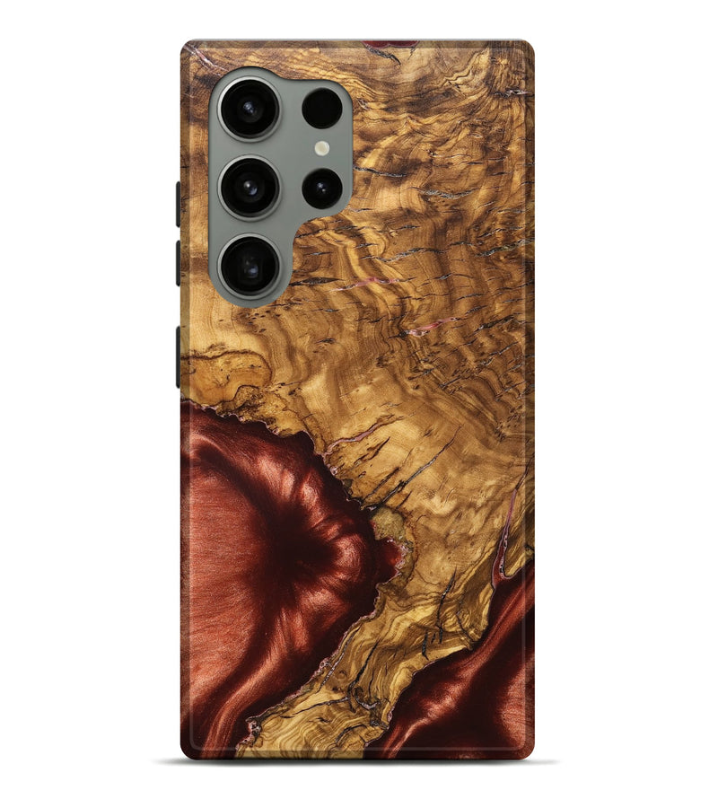 Galaxy S24 Ultra Wood Live Edge Phone Case - Jakari (Solid Wood, 825598)