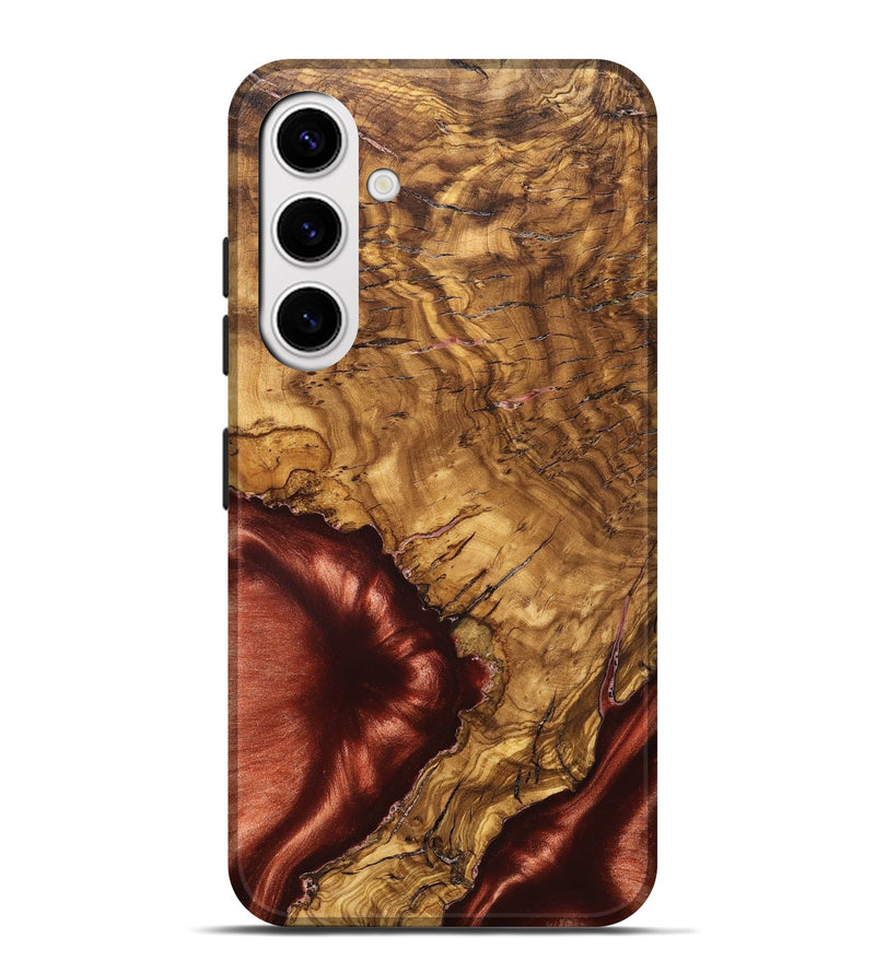 Galaxy S25 Plus Wood Live Edge Phone Case - Jakari (Solid Wood, 825598)