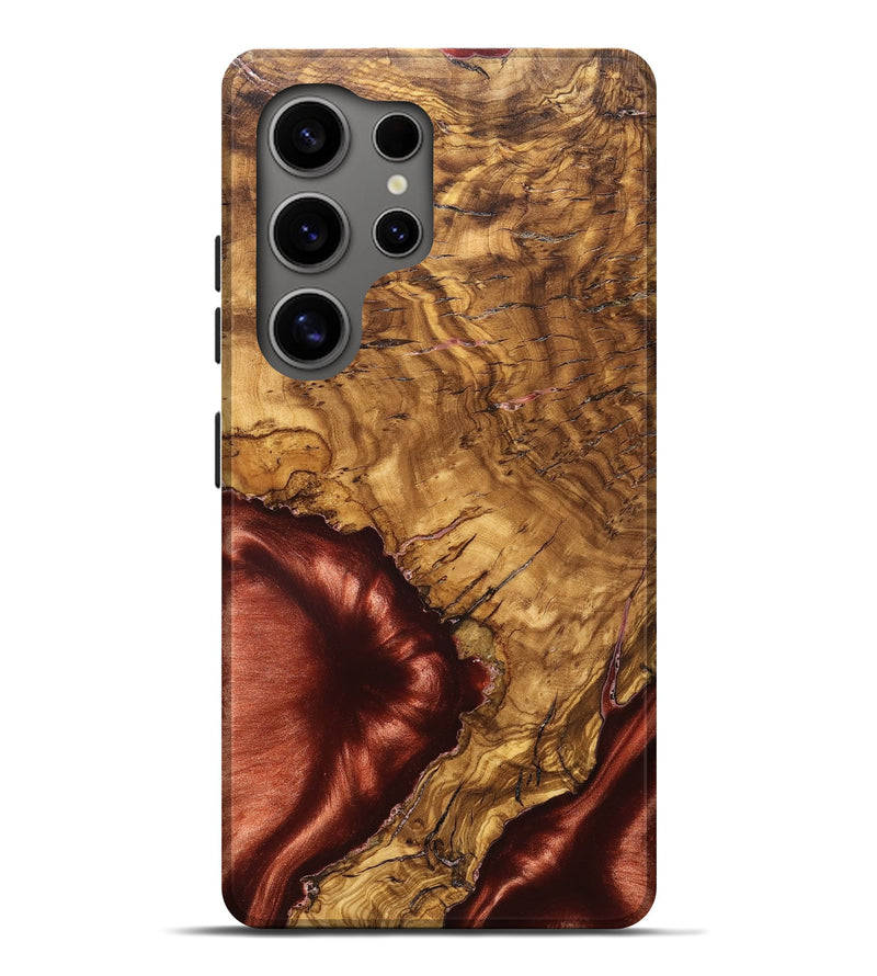 Galaxy S25 Ultra Wood Live Edge Phone Case - Jakari (Solid Wood, 825598)