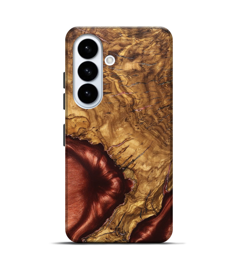 Galaxy S26 Wood Live Edge Phone Case - Jakari (Solid Wood, 825598)
