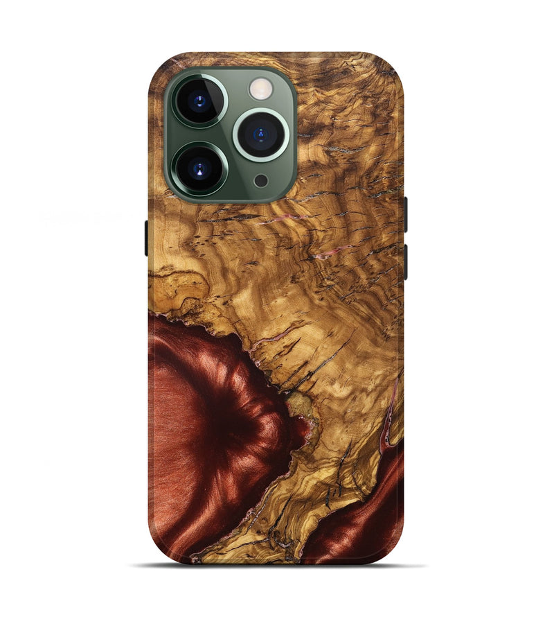 iPhone 13 Pro Wood Live Edge Phone Case - Jakari (Solid Wood, 825598)