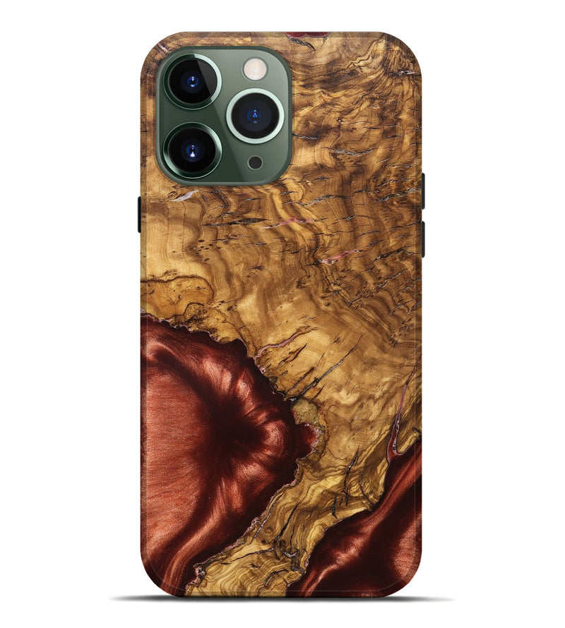 iPhone 13 Pro Max Wood Live Edge Phone Case - Jakari (Solid Wood, 825598)