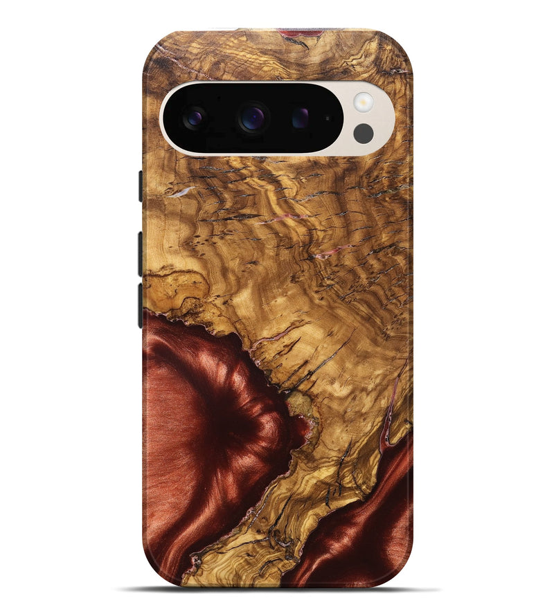 Pixel 10 Pro XL Wood Live Edge Phone Case - Jakari (Solid Wood, 825598)
