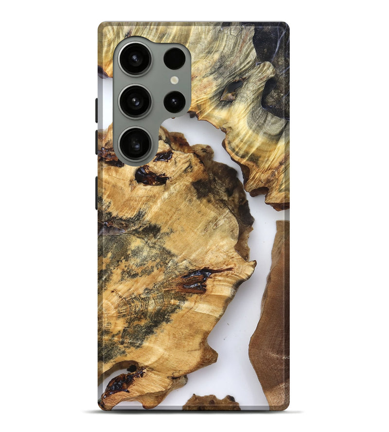 Galaxy S24 Ultra Wood Live Edge Phone Case - Neriah (Clear, 825599)