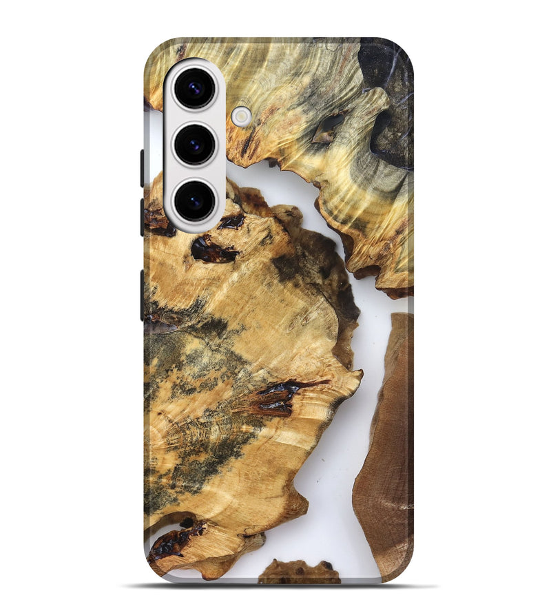 Galaxy S25 Plus Wood Live Edge Phone Case - Neriah (Clear, 825599)