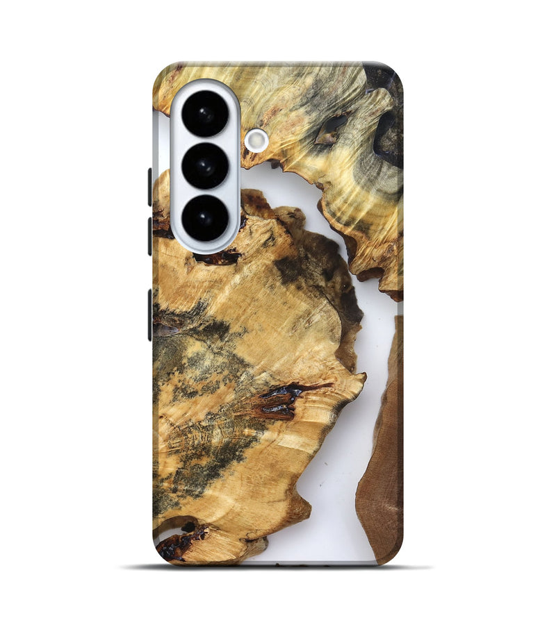 Galaxy S26 Wood Live Edge Phone Case - Neriah (Clear, 825599)