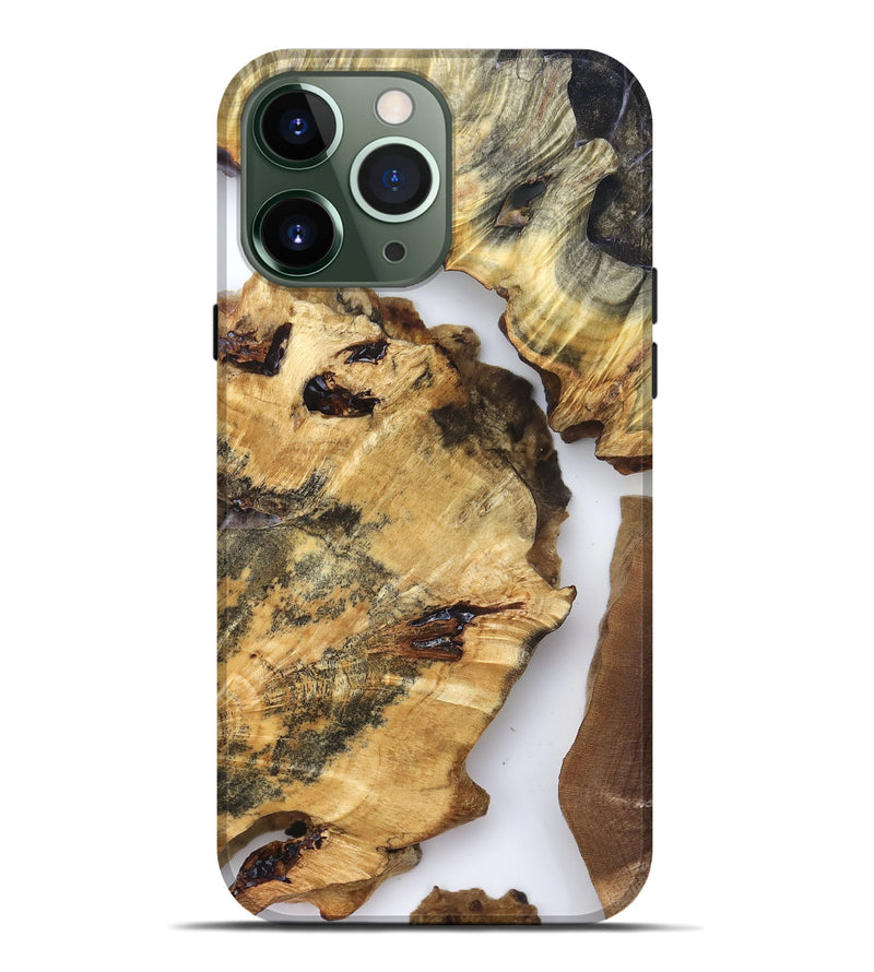 iPhone 13 Pro Max Wood Live Edge Phone Case - Neriah (Clear, 825599)