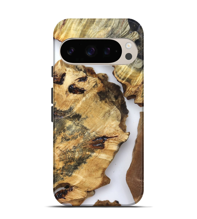 Pixel 10 Wood Live Edge Phone Case - Neriah (Clear, 825599)