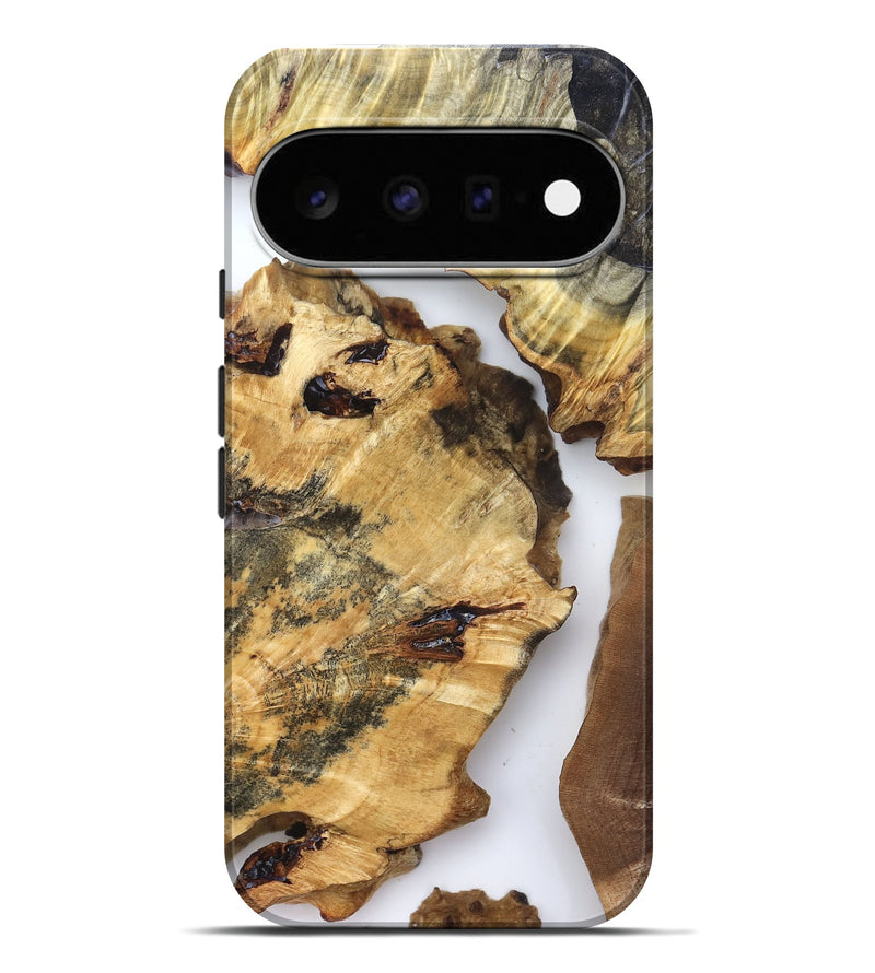 Pixel 11 Pro XL Wood Live Edge Phone Case - Neriah (Clear, 825599)
