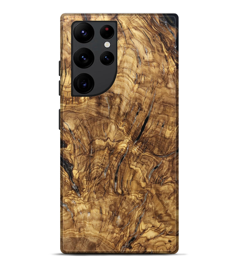 Galaxy S22 Ultra Wood Live Edge Phone Case - Ashli (Solid Wood, 825600)