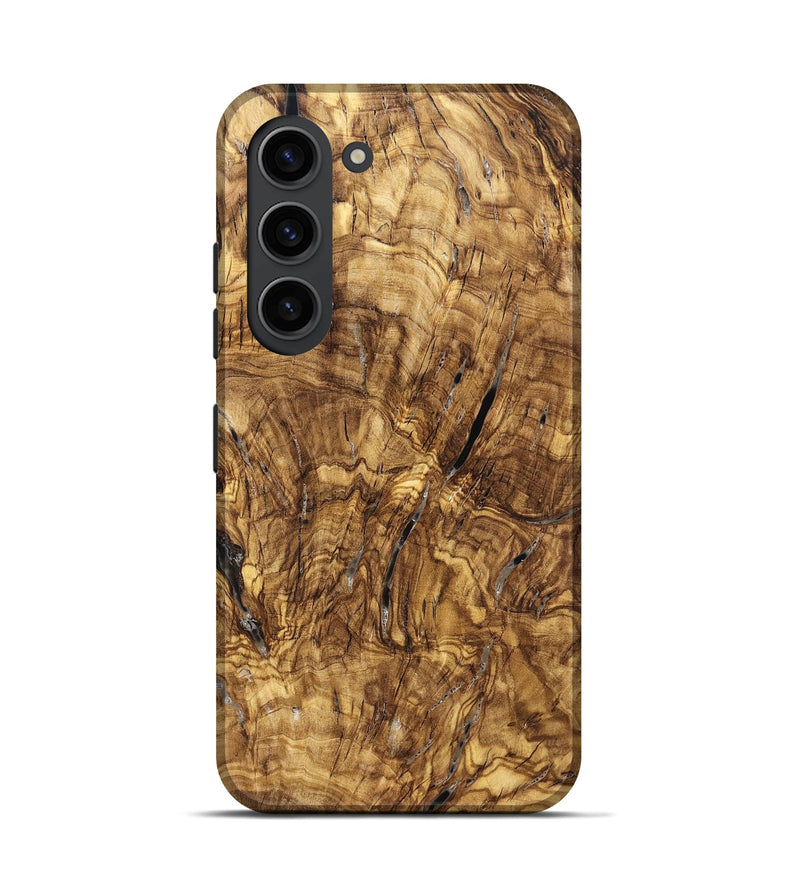 Galaxy S23 Wood Live Edge Phone Case - Ashli (Solid Wood, 825600)