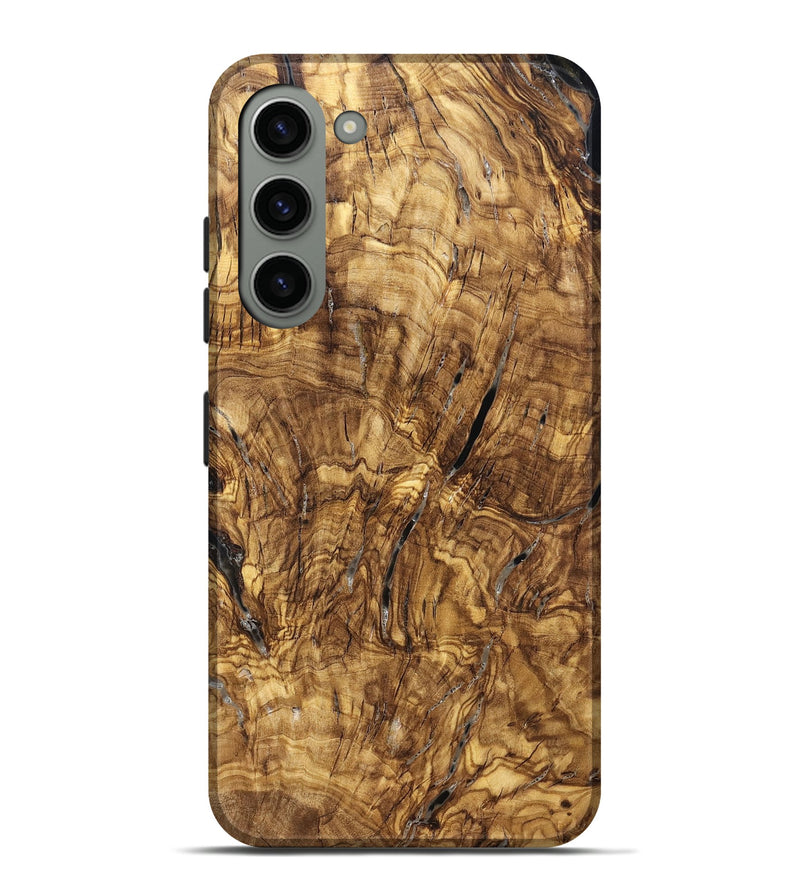 Galaxy S23 Plus Wood Live Edge Phone Case - Ashli (Solid Wood, 825600)
