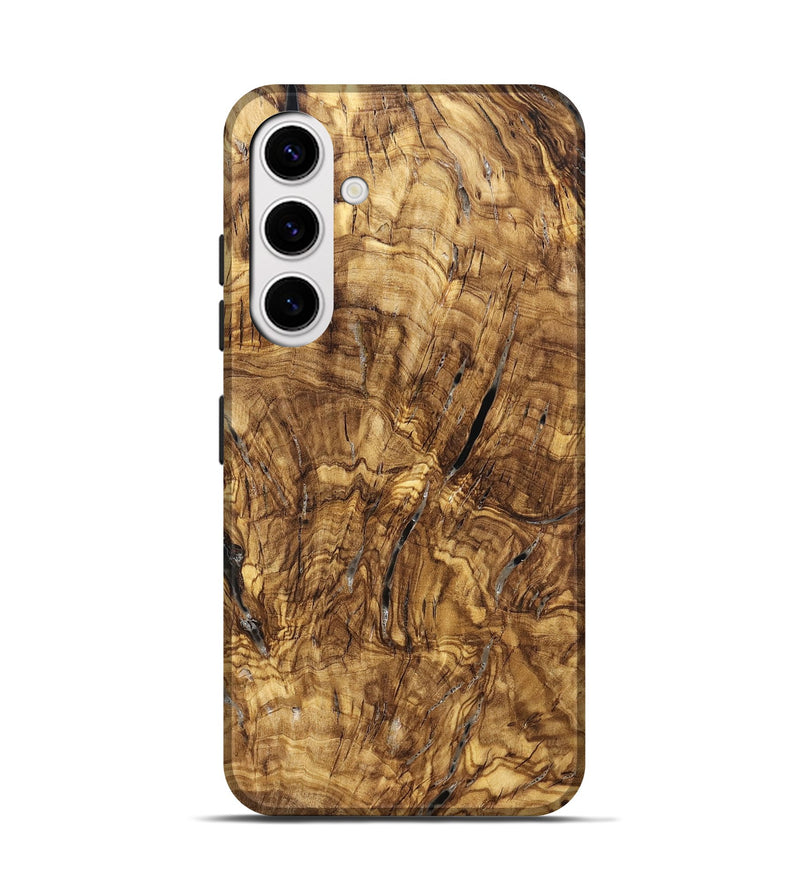 Galaxy S25 Wood Live Edge Phone Case - Ashli (Solid Wood, 825600)