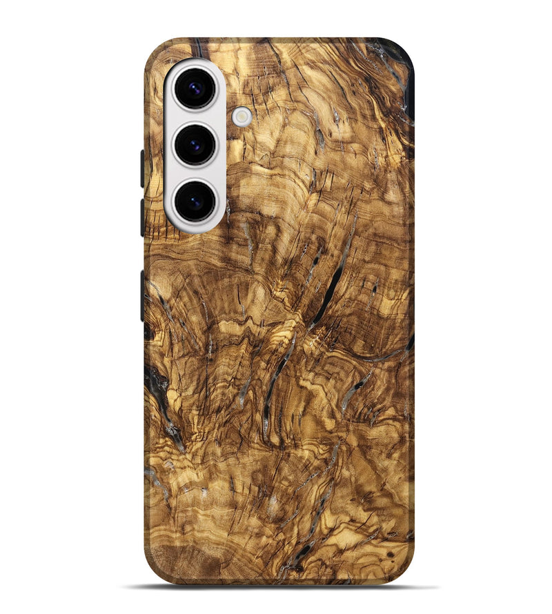 Galaxy S25 Plus Wood Live Edge Phone Case - Ashli (Solid Wood, 825600)