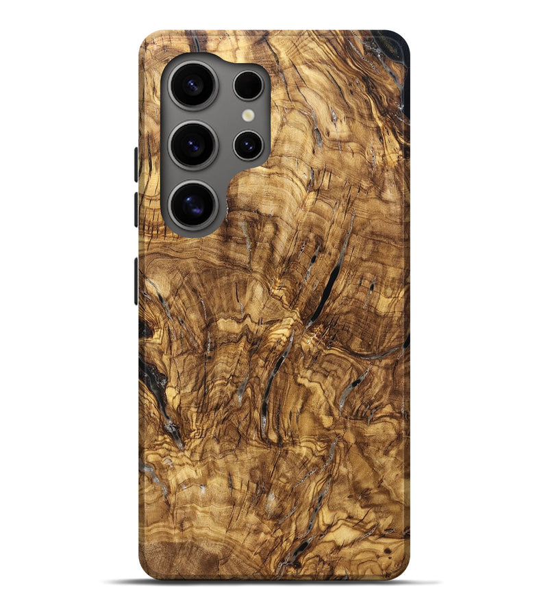 Galaxy S25 Ultra Wood Live Edge Phone Case - Ashli (Solid Wood, 825600)