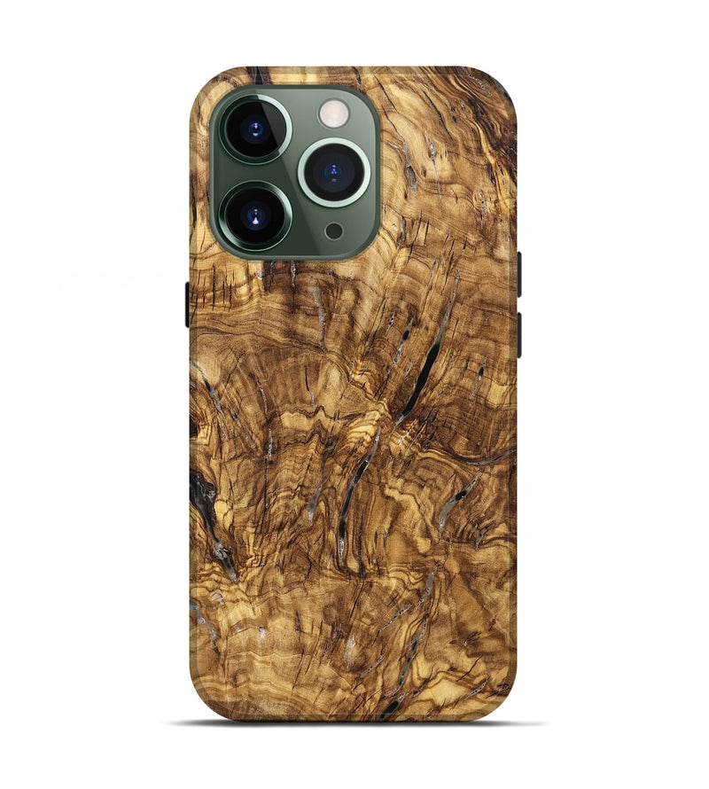 iPhone 13 Pro Wood Live Edge Phone Case - Ashli (Solid Wood, 825600)