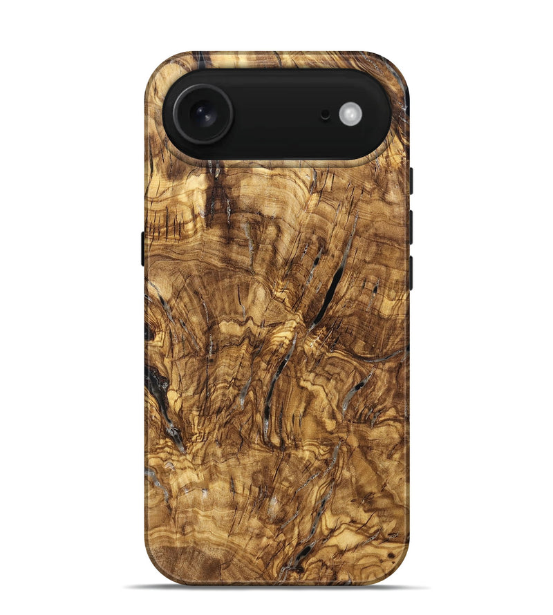 iPhone 17 Air Wood Live Edge Phone Case - Ashli (Solid Wood, 825600)