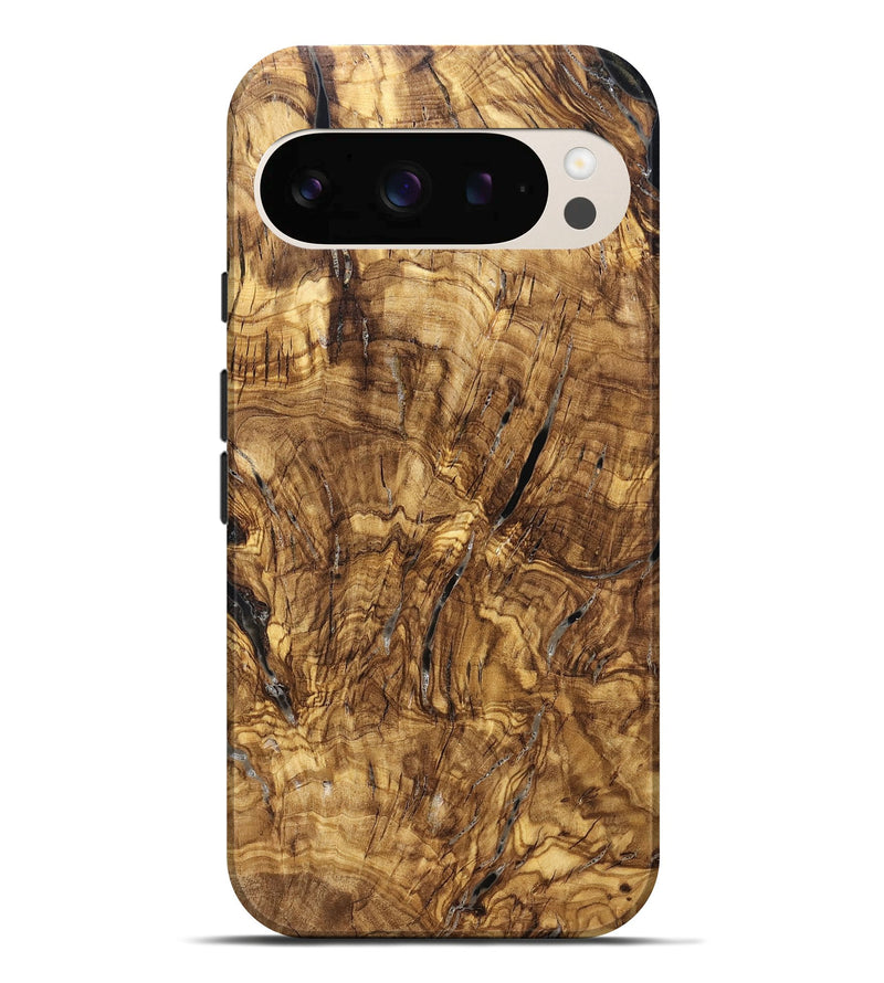 Pixel 10 Pro XL Wood Live Edge Phone Case - Ashli (Solid Wood, 825600)