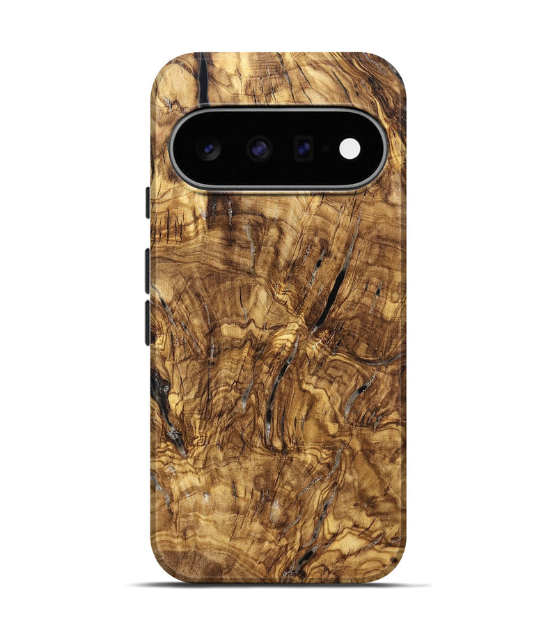 Pixel 11 Pro Wood Live Edge Phone Case - Ashli (Solid Wood, 825600)