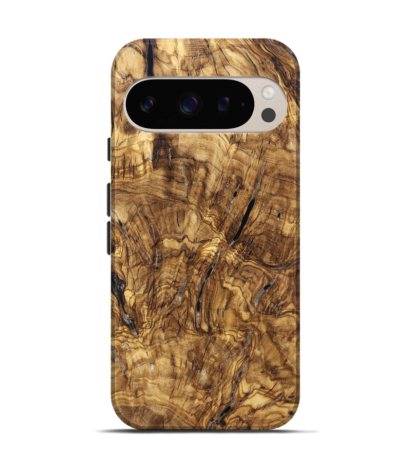 Pixel 9 Wood Live Edge Phone Case - Ashli (Solid Wood, 825600)