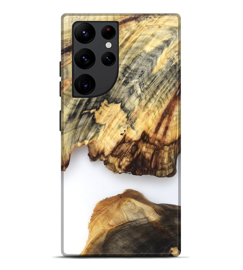 Galaxy S22 Ultra Wood Live Edge Phone Case - Ryan (Clear, 825601)