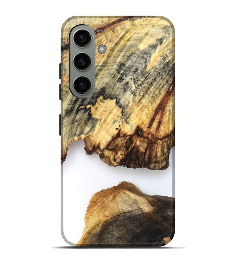 Galaxy S24 Plus Wood Live Edge Phone Case - Ryan (Clear, 825601)