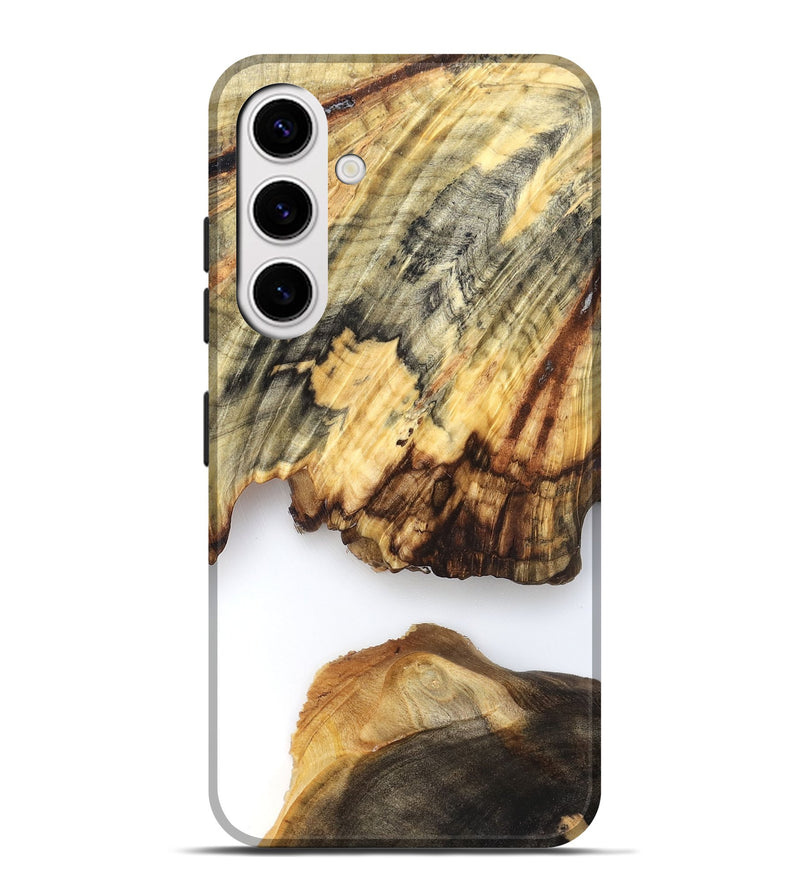 Galaxy S25 Plus Wood Live Edge Phone Case - Ryan (Clear, 825601)