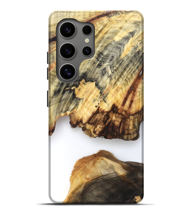 Galaxy S25 Ultra Wood Live Edge Phone Case - Ryan (Clear, 825601)