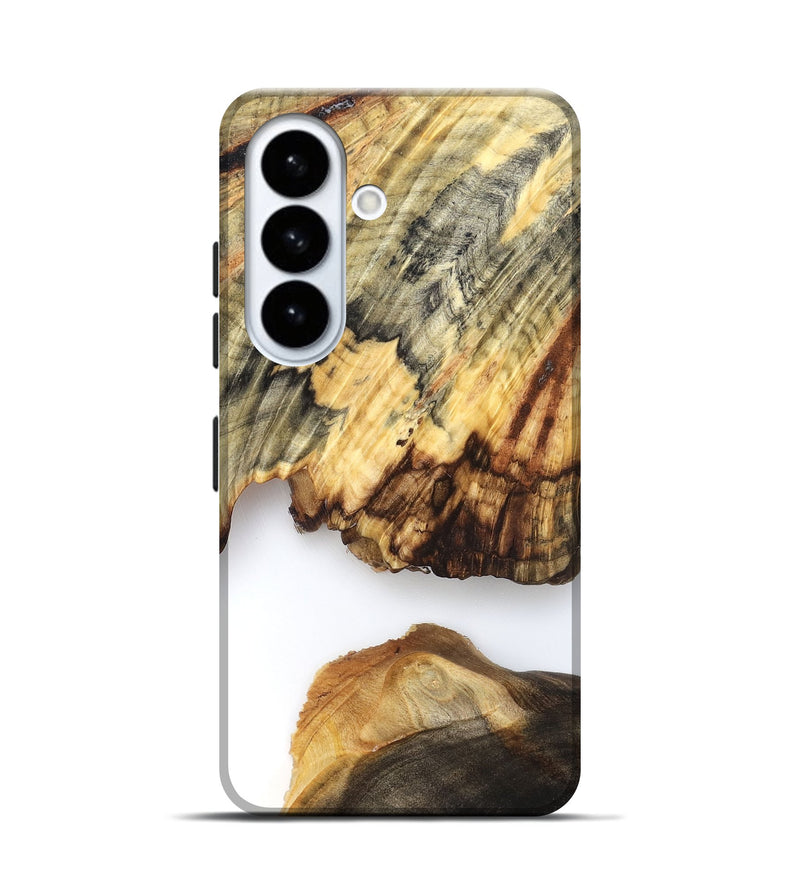 Galaxy S26 Wood Live Edge Phone Case - Ryan (Clear, 825601)