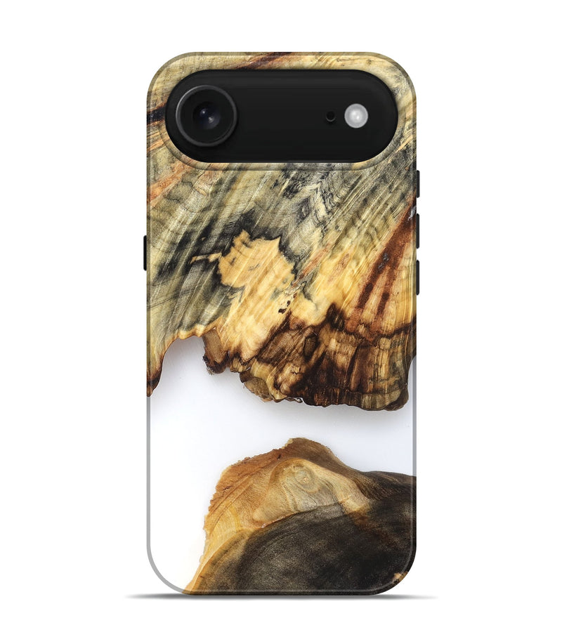 iPhone 17 Air Wood Live Edge Phone Case - Ryan (Clear, 825601)
