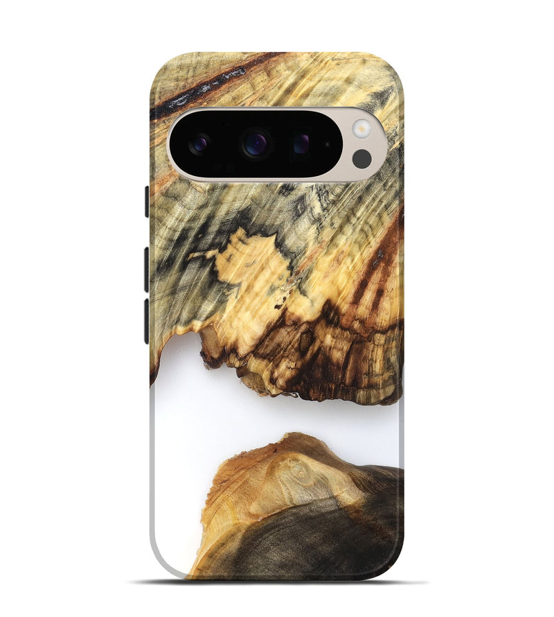 Pixel 10 Wood Live Edge Phone Case - Ryan (Clear, 825601)